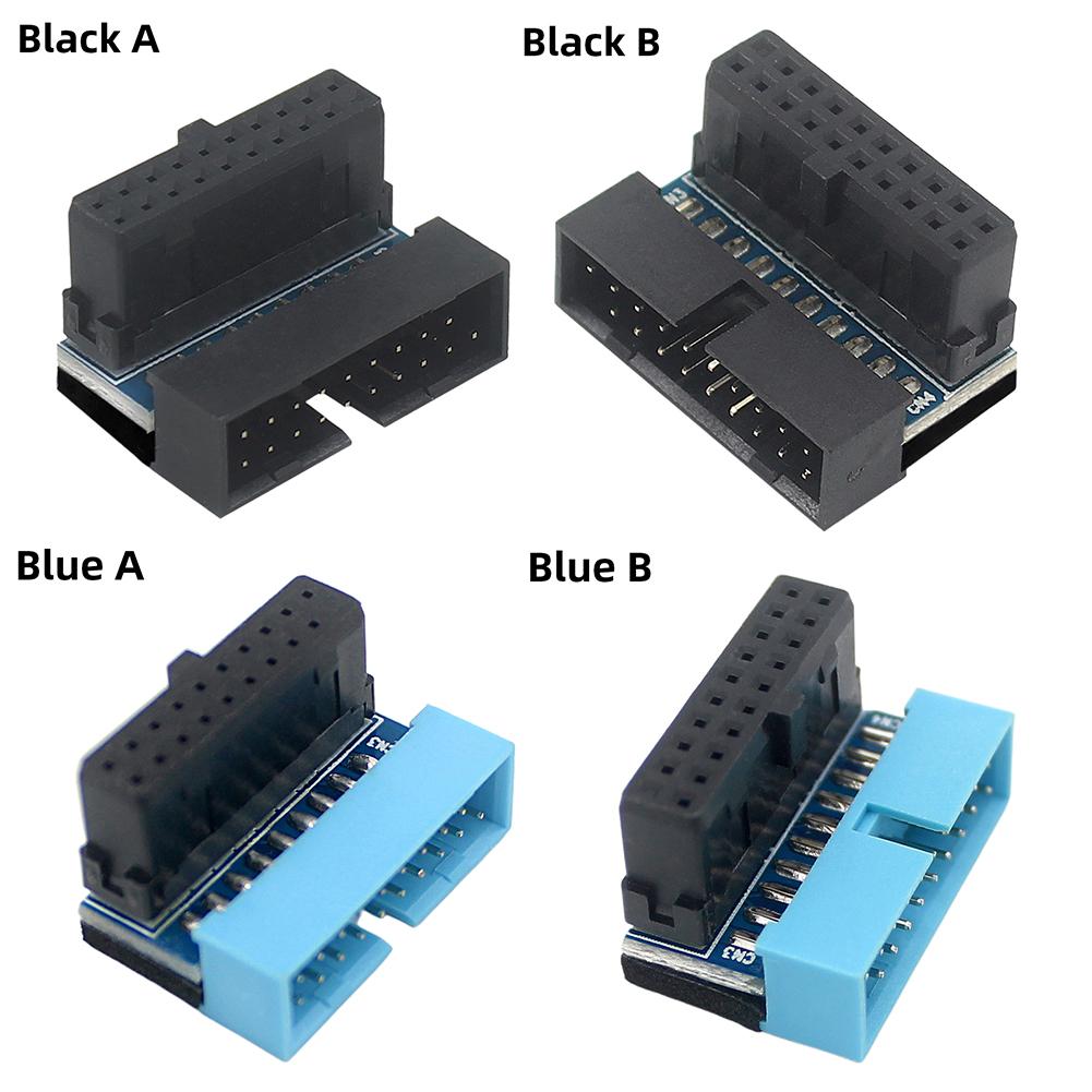 Adaptador de metal ABS Conector portátil Adaptador para placa base ( ) Negro