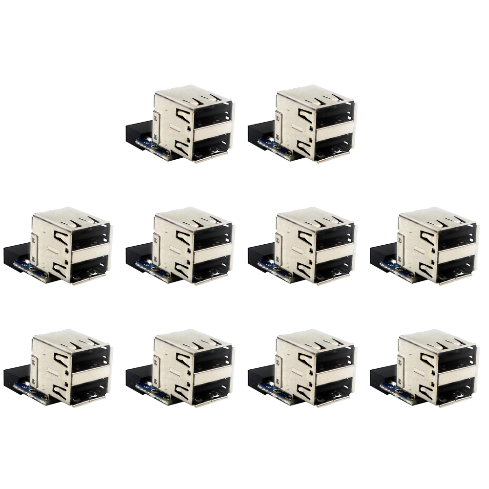 thumbnail image 3 of Adaptador USB2.0 9Pin/10P Adaptador Convertidor para Placa Base de Escritorio (PH29B), 3 of 6
