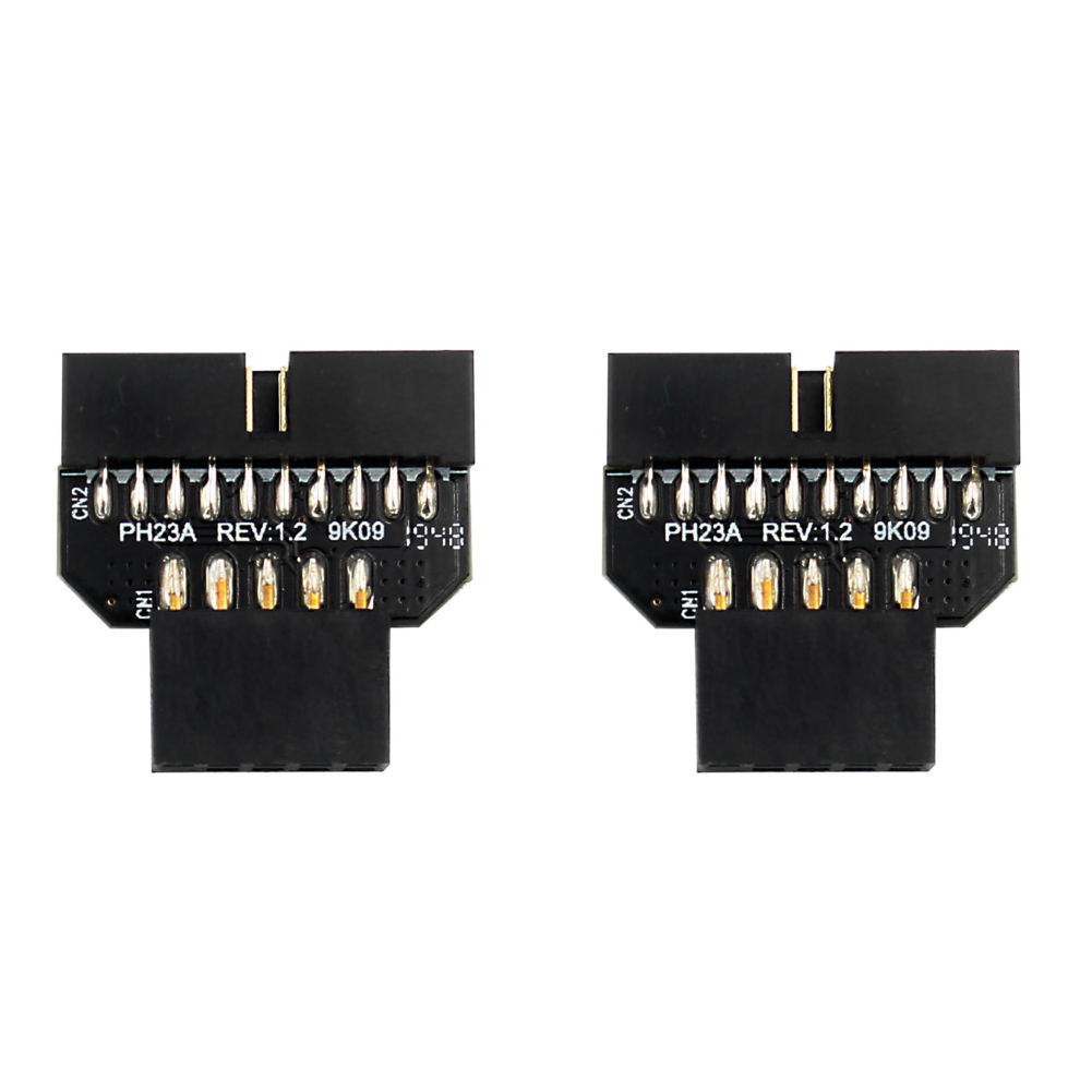 thumbnail image 3 of Adaptador de 9 pines Puerto de enchufe Convertidor Placa base Accesorios del chasis (PH23A), 3 of 6