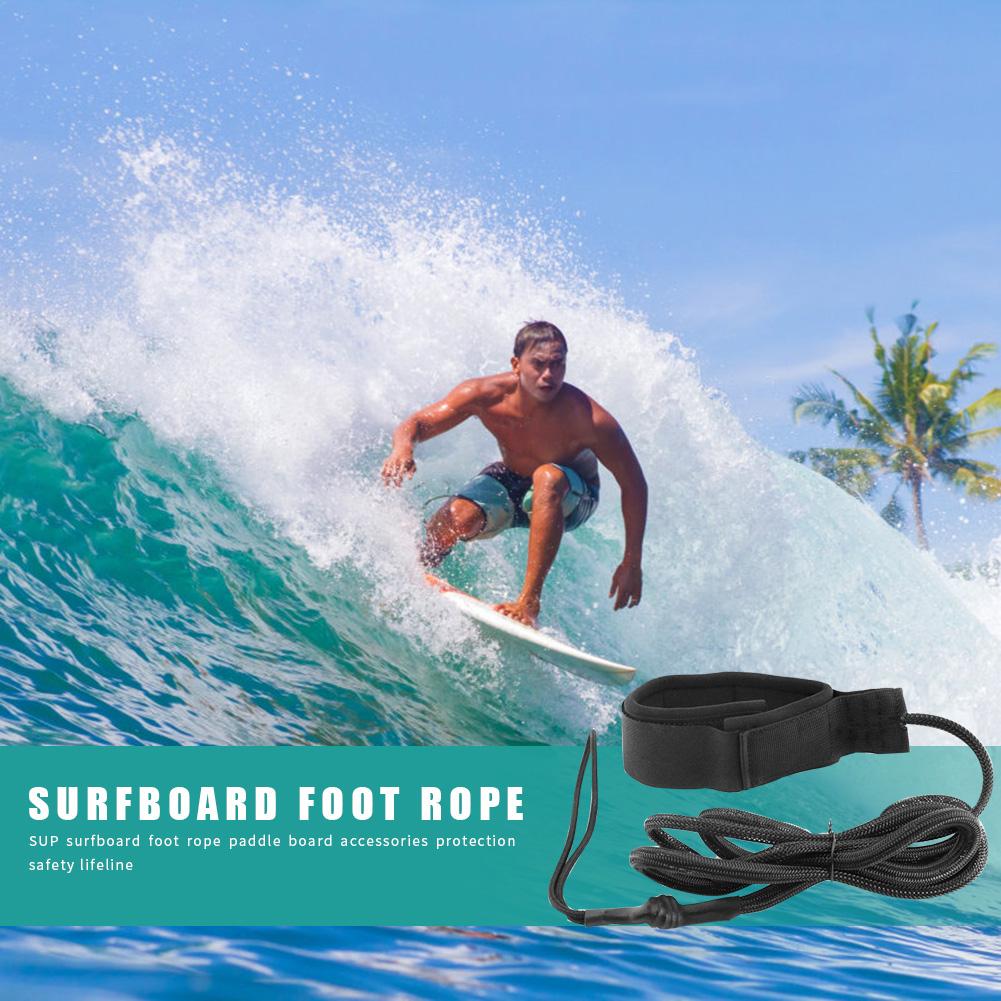 thumbnail image 3 of Tabla de surf Correa Cuerda Pie Stand Up Paddle Board Protección Pierna Tobillo Correa, 3 of 8