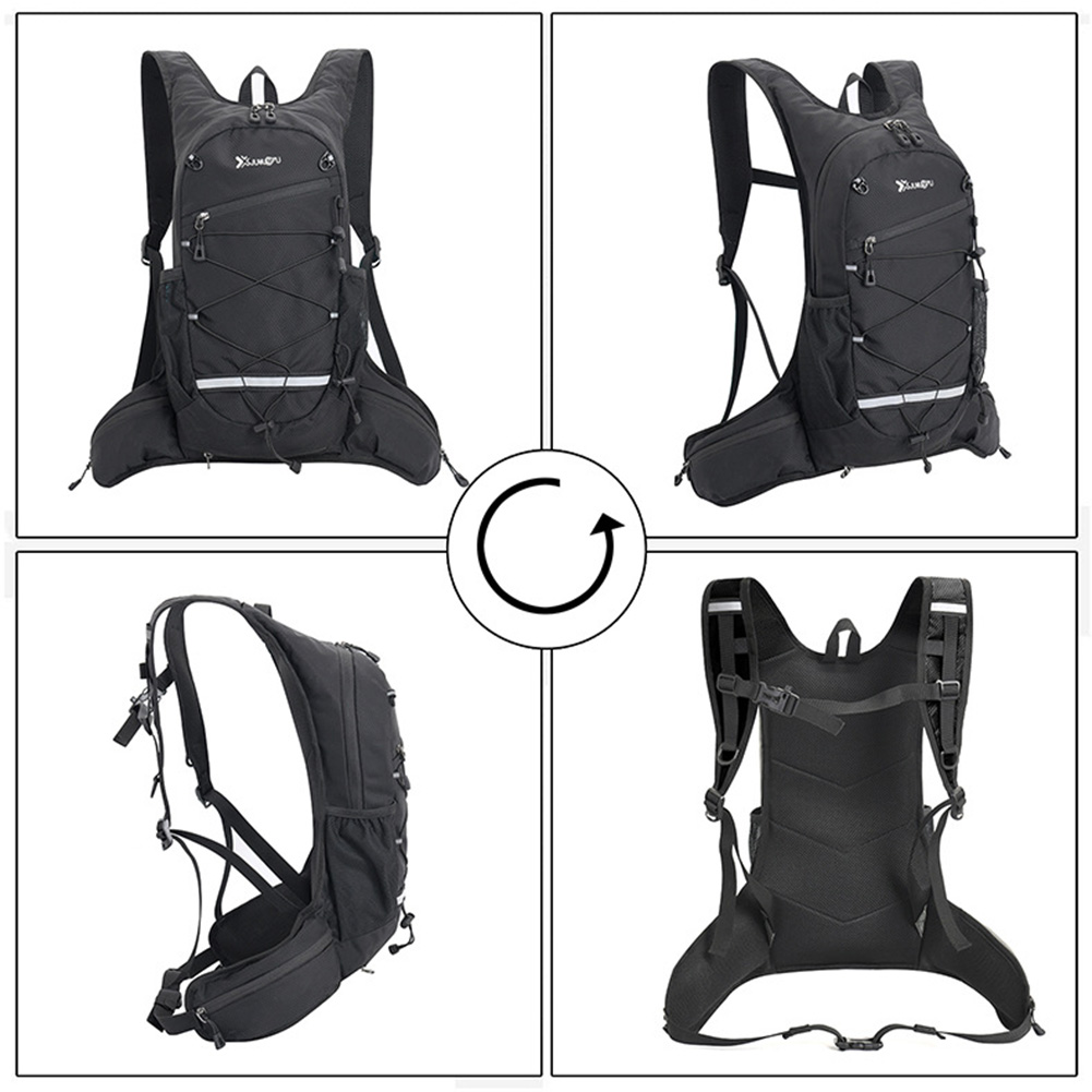 thumbnail image 3 of Mochila de camping de poliéster, bolsa de senderismo ligera, duradera para ejercicio físico, 3 of 9