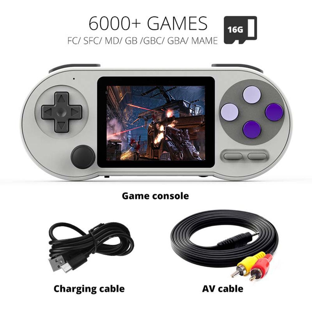 thumbnail image 2 of Consola de juegos de 3 pulgadas Pantalla HD IPS Reproductor de consola de juegos clásico Entretenimiento en el hogar, 2 of 9