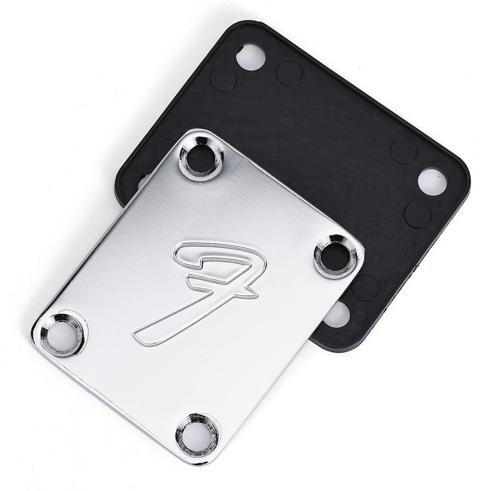 thumbnail image 4 of Tornillos de montaje para mástil de guitarra Ehuebsd placa eléctrica con placa plateada 2 uds, 4 of 6
