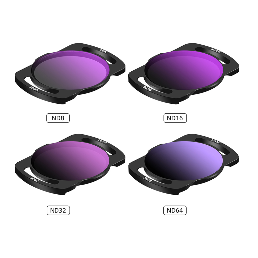 thumbnail image 2 of Drone Filter Kit Lente impermeable para DJI O3 Air Unit (ND8+ND16+ND32+ND64), 2 of 9