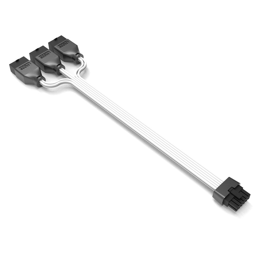 thumbnail image 2 of Cables de Extensión PCI-e 5 0 Ehuebsd de 30 cm para GPU RTX 3090Ti 4070Ti 4080 4090 Blanco, 2 of 9