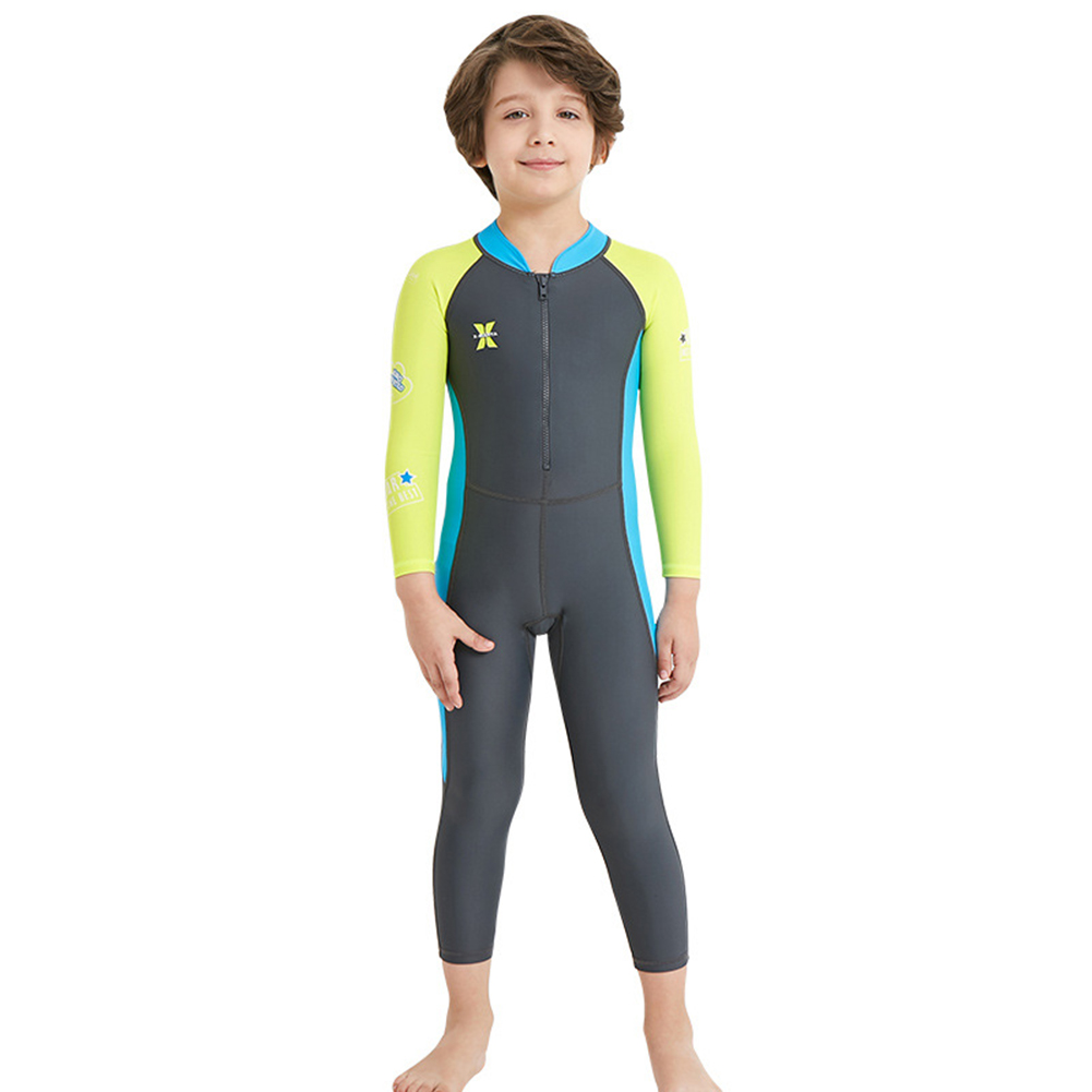 thumbnail image 5 of Trajes de neopreno para niños con cremallera Ropa de piel de buceo de una pieza Accesorios para exteriores, 5 of 9