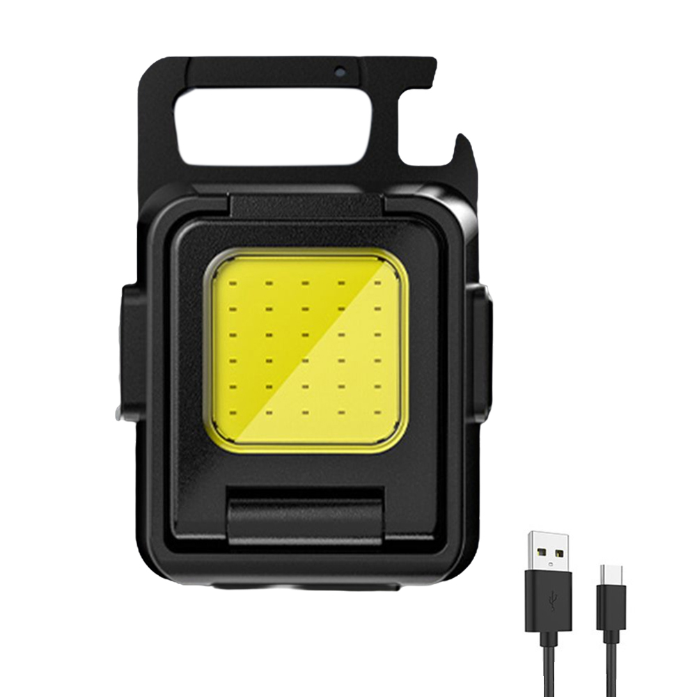 thumbnail image 1 of COB LED Mini llavero luz 7 modos 1000LM linterna para acampar al aire libre senderismo, 1 of 7