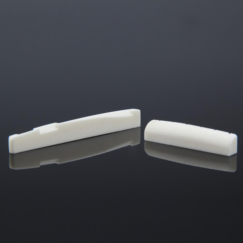 thumbnail image 3 of Bone Saddle Folk Guitar Puente de 6 cuerdas Accesorios de puente clásico, 3 of 9