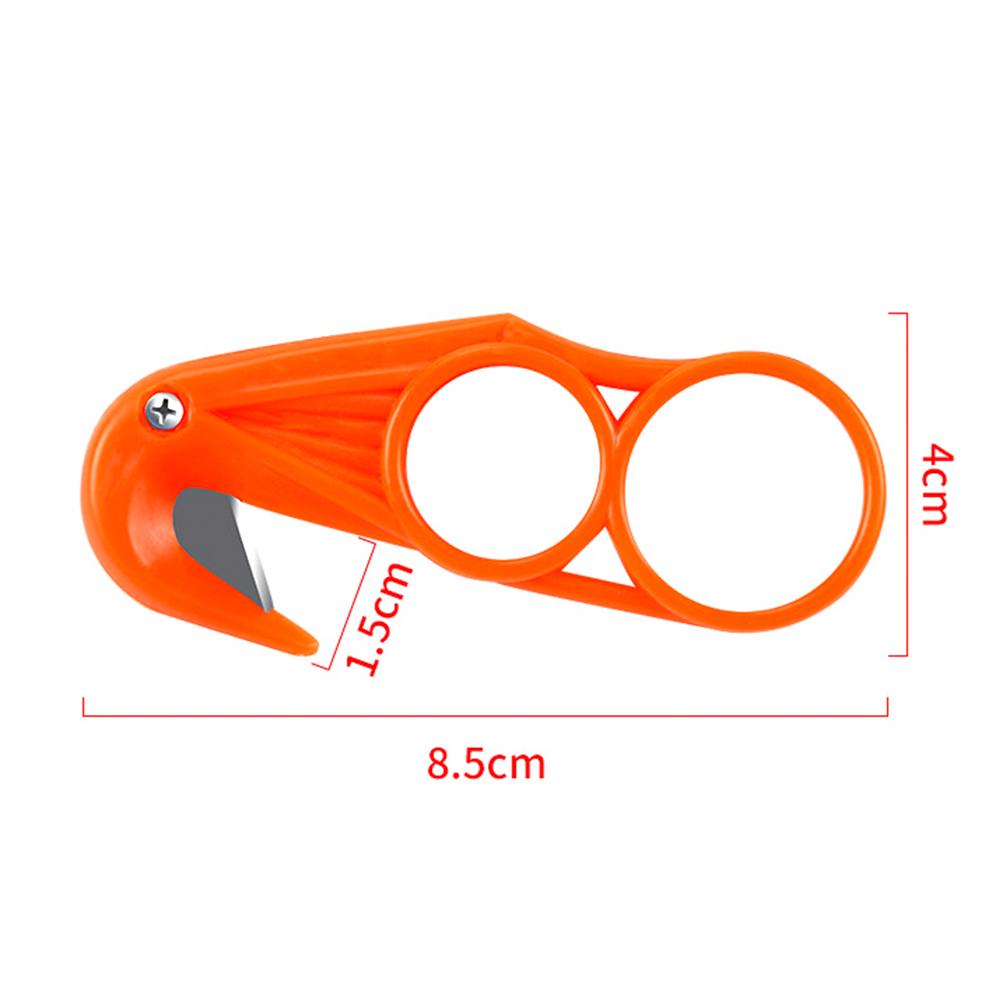 thumbnail image 2 of Cuchillo para el vientre de pescado, Mini cortador de pesca portátil, herramientas multifunción de plástico, 2 uds., 2 of 5