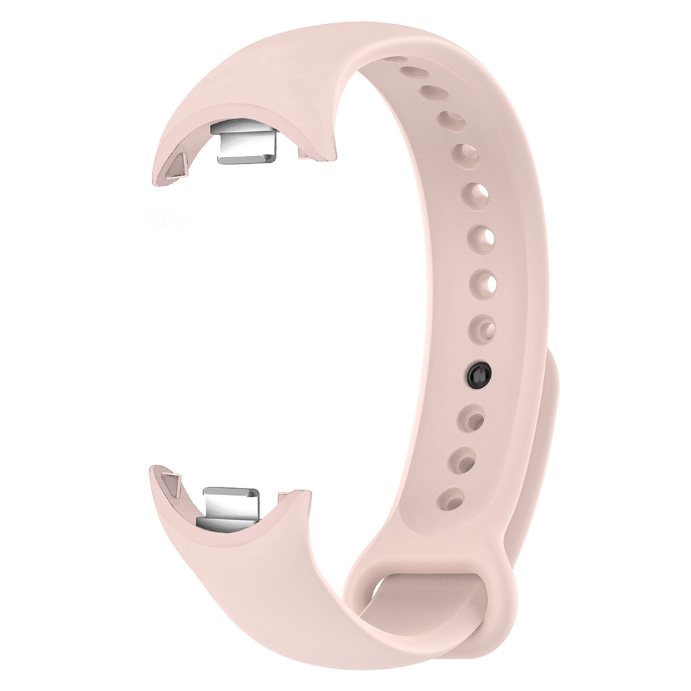 thumbnail image 2 of Correa De Reloj De Silicona Instalación Tipo Prensa Para Mi Band 8 Rosa, 2 of 9