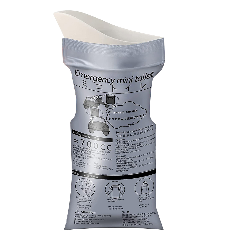 Bolsa para orinar de emergencia Ehuebsd desechable 700ml 7 Uds