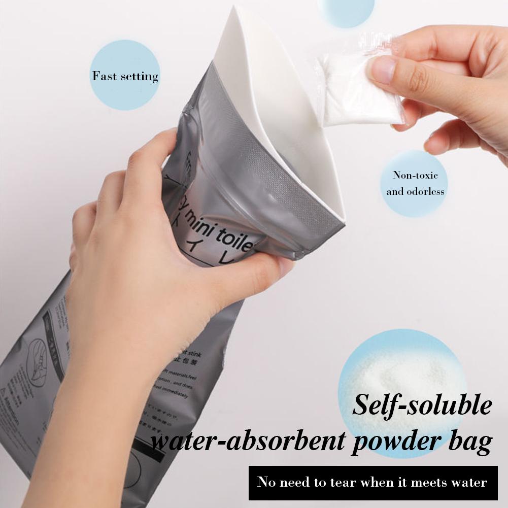 thumbnail image 3 of Bolsa para orinar de emergencia Ehuebsd desechable 700ml 7 Uds, 3 of 6