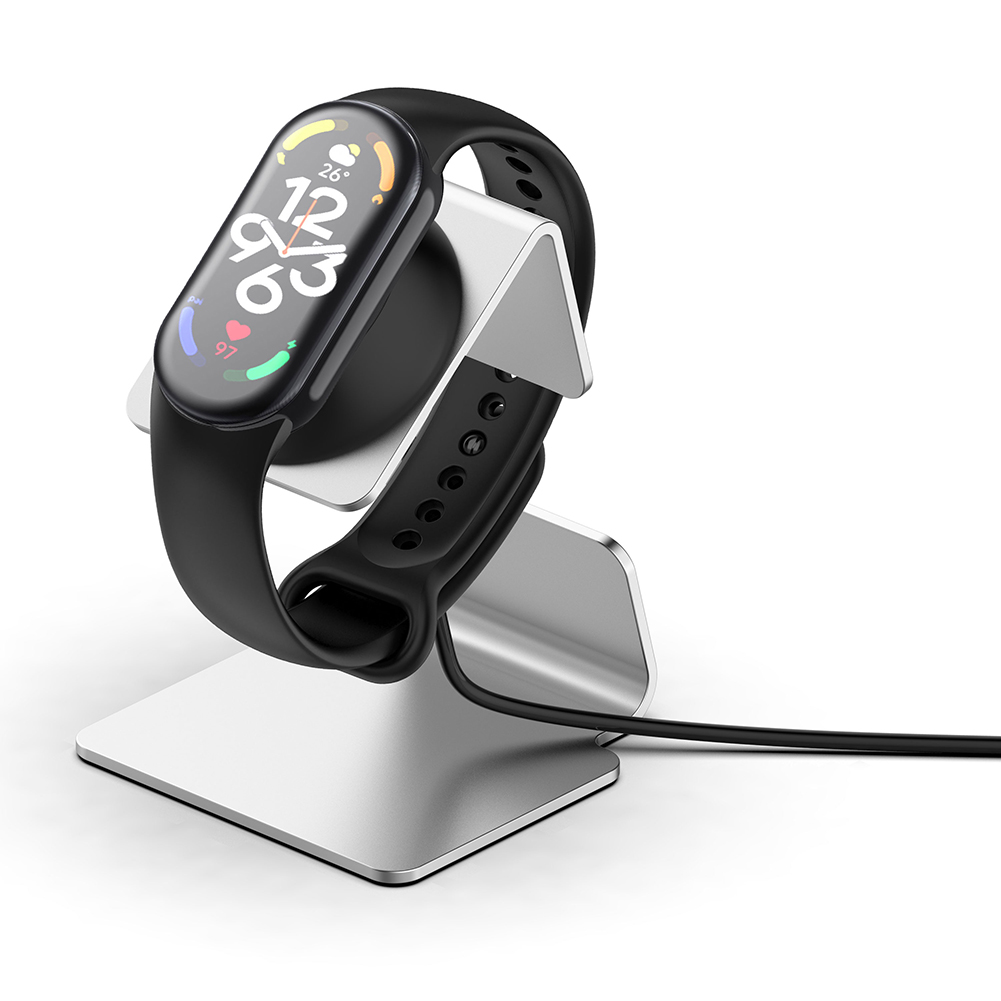 thumbnail image 1 of Soporte de cargador Bobina de tarjeta de silicona Base de carga Estante de almacenamiento para Xiaomi Mi Band 8, 1 of 9