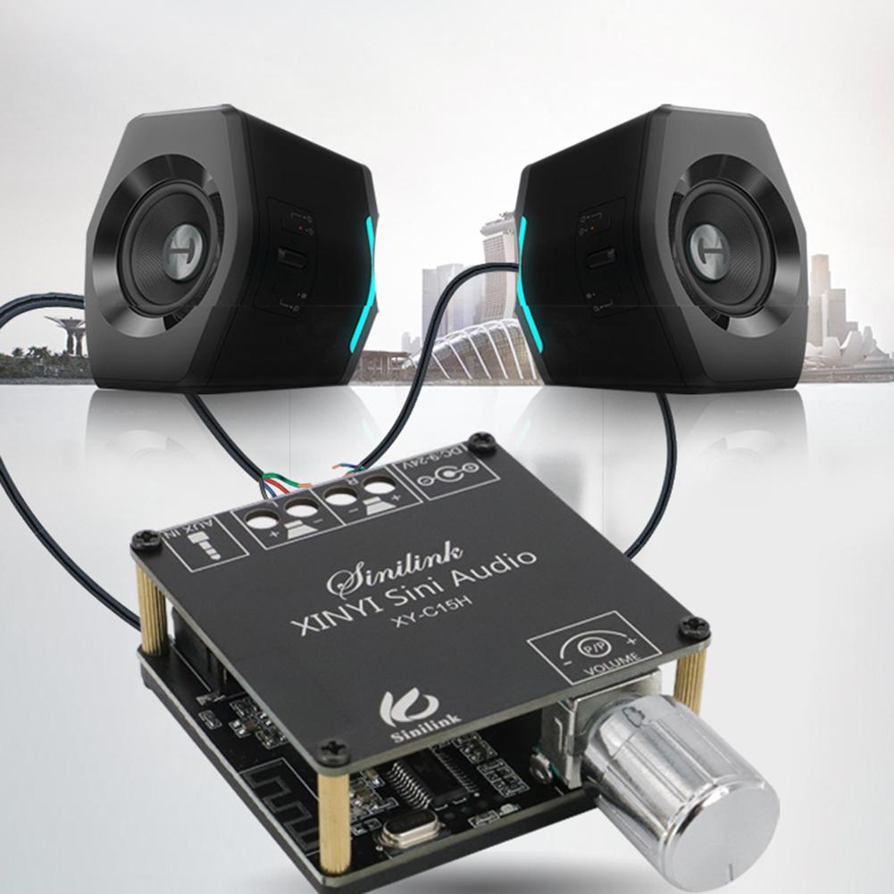 thumbnail image 5 of Amplificador de audio de control de aplicación XY-C15H 20Wx2 Conjunto de placa compatible con Bluetooth, 5 of 9