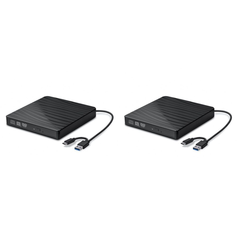 thumbnail image 3 of 2PCS USB 3 0 Type-C DVD Caja de unidades ópticas externas para computadora portátil y portátil, 3 of 8