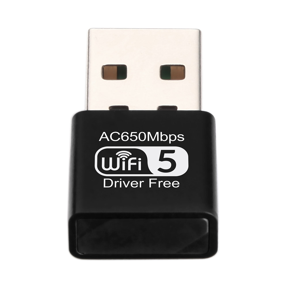 Adaptador WiFi USB Dongle 2.4GHz 5.8GHz USB 2.0 Ethernet PC Red Lan Dongle