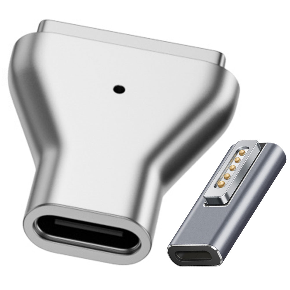 Tipo Luz de aleación de aluminio PD para adaptador MacBook C con indicador Air/Pro