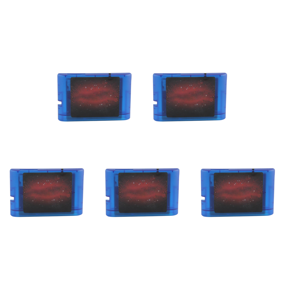 thumbnail image 3 of Piezas del adaptador de tarjeta de memoria para juegos de cartucho MD para máquina de juegos Sega (azul), 3 of 6