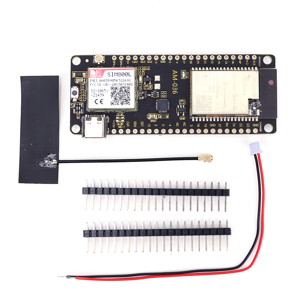 thumbnail image 3 of Módulo T-Call V1.4 ESP32 Antena inalámbrica GPRS Ranura para tarjeta SIM SIM800L, 3 of 9