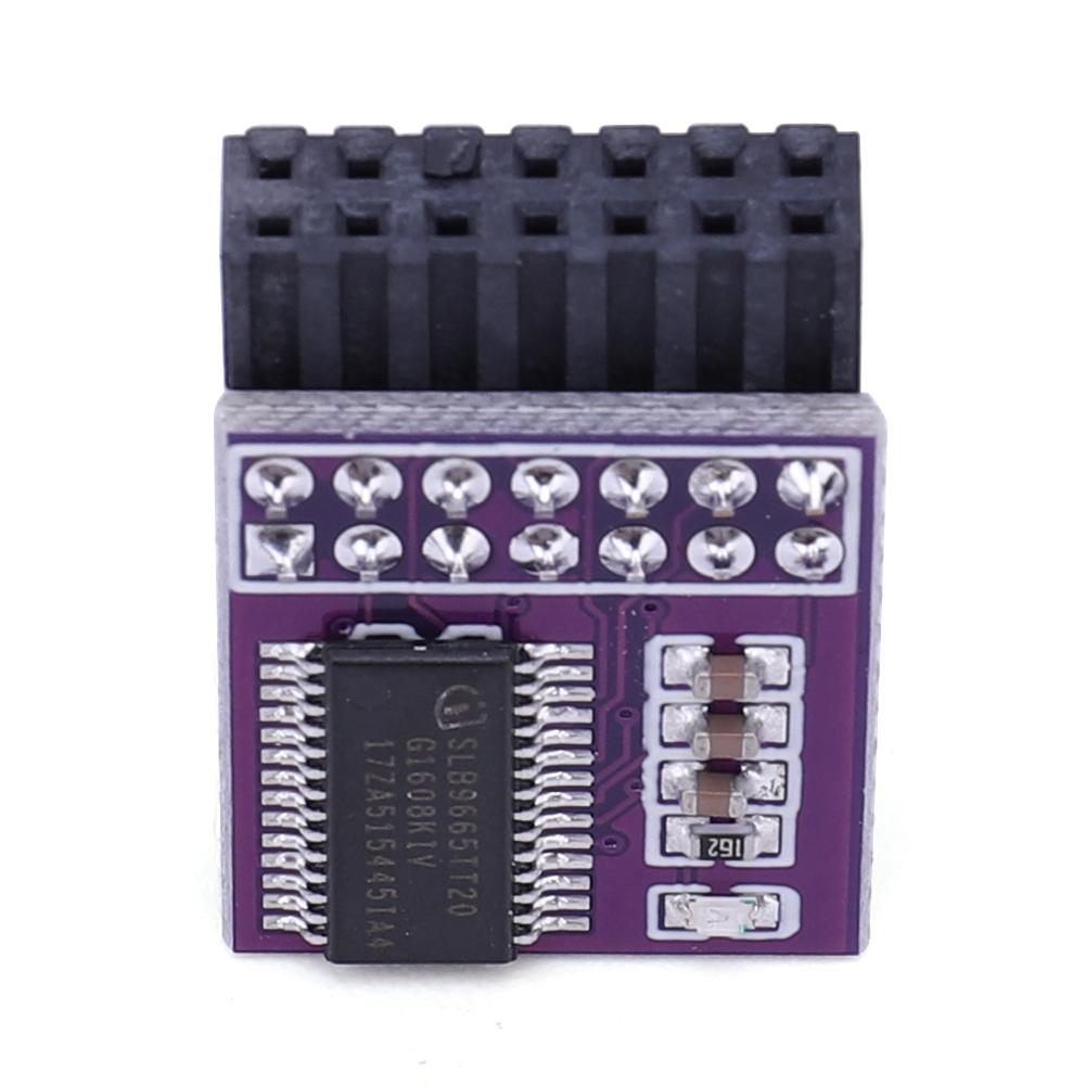 thumbnail image 5 of Tarjeta remota de cifrado de 14 pines interfaz LPC GC-TPM2.0 Mini para prueba de actualización WIN11, 5 of 9
