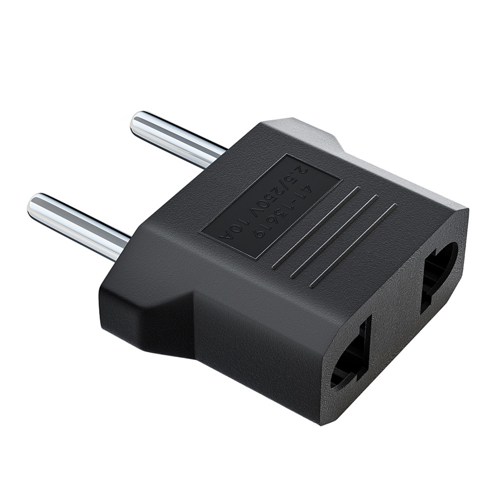 thumbnail image 4 of Convertidor de adaptador de enchufe de EE. UU. A UE retardante de llama ABS protección múltiple para el hogar, 4 of 6