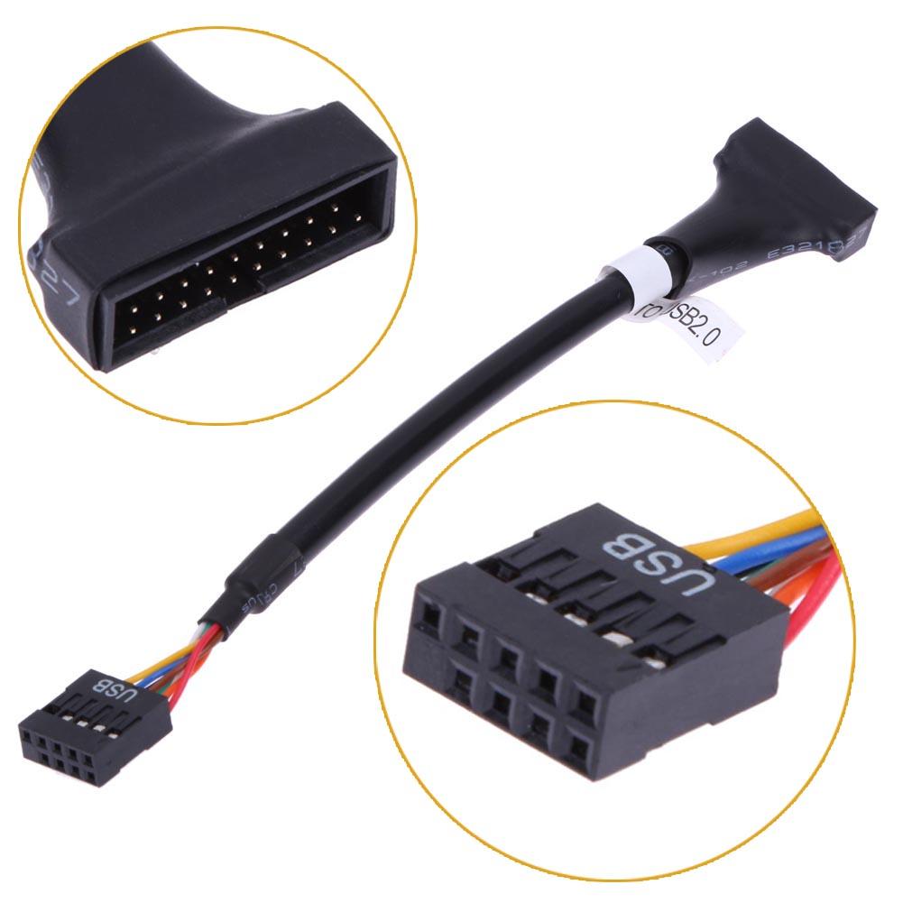 thumbnail image 4 of Cable USB 3.0 de 20 pines a 2.0 9 placa base, 4 of 9
