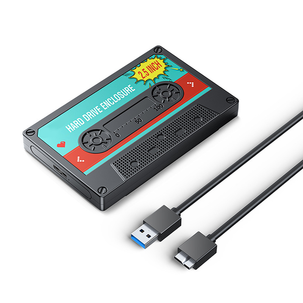 thumbnail image 3 of Estuche para disco duro móvil de 2,5 pulgadas Forma de disco de intercambio en caliente 5/6 Gbps Soporte 7/9.5 mm 6 TB SSD, 3 of 9
