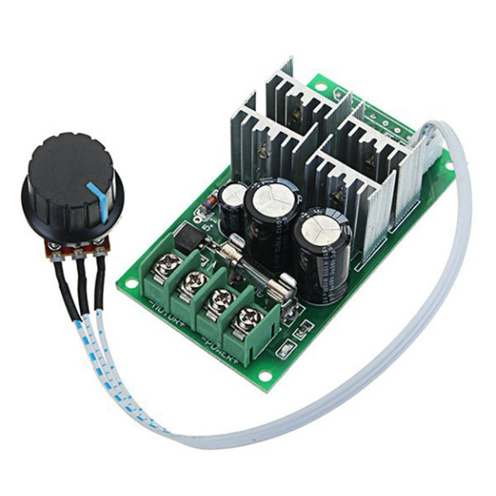 thumbnail image 3 of DC6-60V Controlador de velocidad del motor 30A PWM Gobernador Soporte PLC Cantidad analógica 0-5V, 3 of 9