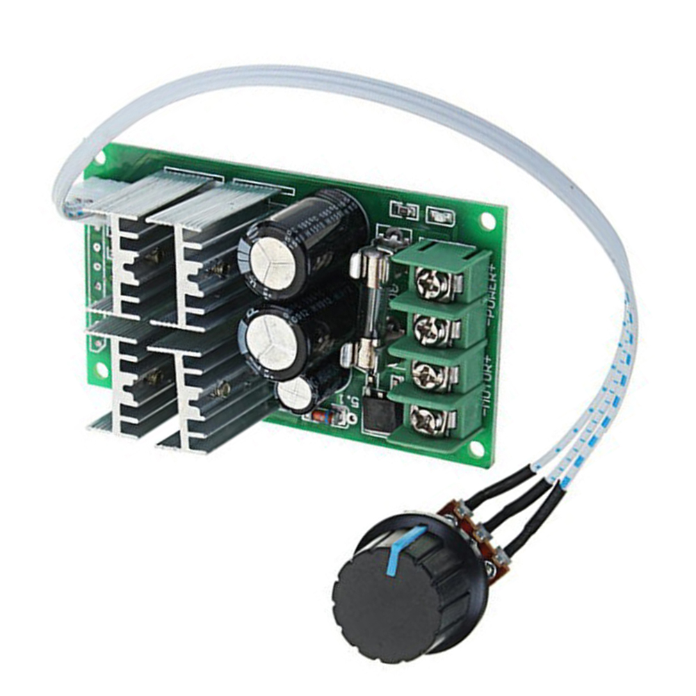 thumbnail image 4 of DC6-60V Controlador de velocidad del motor 30A PWM Gobernador Soporte PLC Cantidad analógica 0-5V, 4 of 9