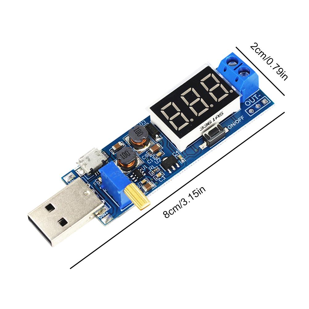 thumbnail image 2 of Módulo electrónico de potencia DC-DC 5V a 3,3V 9V 12V 24V compatible con modo de bajo consumo de energía, 2 of 7