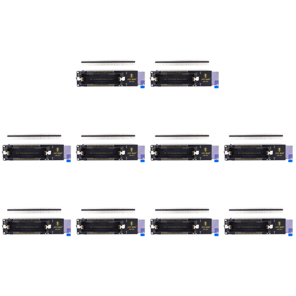 thumbnail image 3 of Módulo compatible con Bluetooth ESP32 WiFi con soporte de batería 18650 OLED de 0,96 pulgadas, 3 of 8