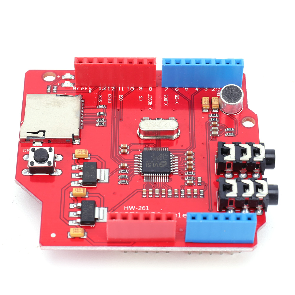 thumbnail image 4 of Placa VS1053 Función de expansión en grabación Puerto MP3 MIC para ARDUINO MEGA, 4 of 9