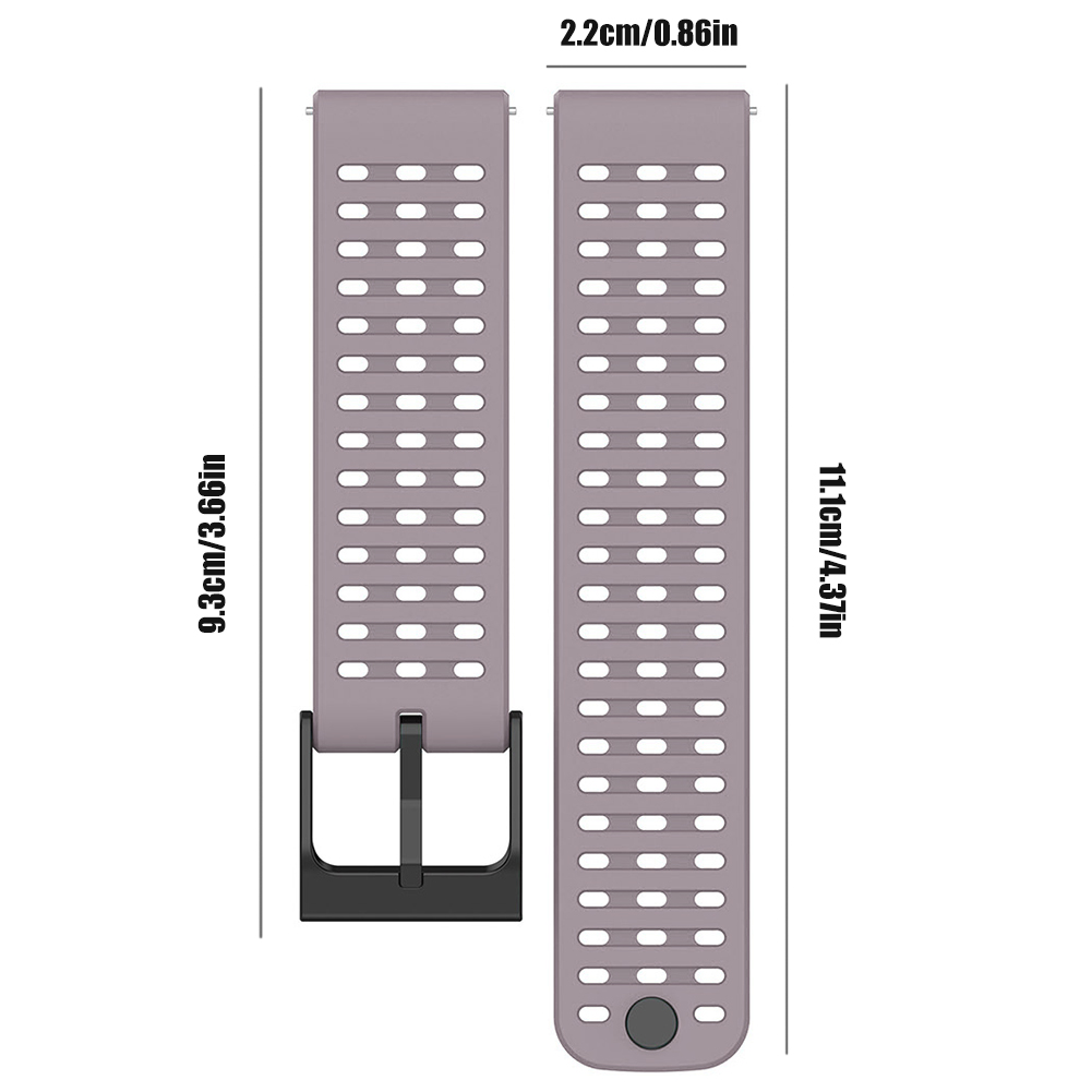 thumbnail image 2 of Correa de Reloj Inteligente de Silicona Ehuebsd para Suunto Vertical/Suunto 9 Peak Pro Morado, 2 of 9