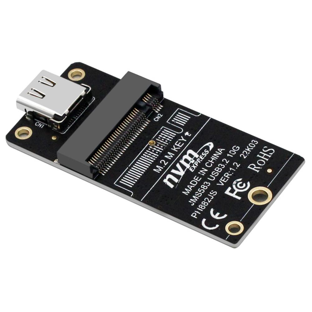 thumbnail image 5 of Tarjeta adaptadora de carcasa NVME M.2 a SSD tipo C, compatible con 10Gbps 2230 2242 2260 2280, 5 of 7