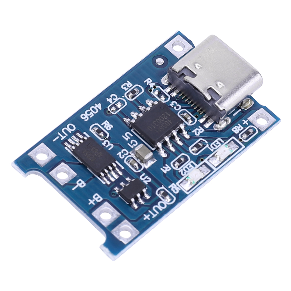 thumbnail image 1 of Módulo de cargador de batería de litio TP4056 tipo C Mini placa de cargador de batería 4,5 V-5 V, 1 of 9