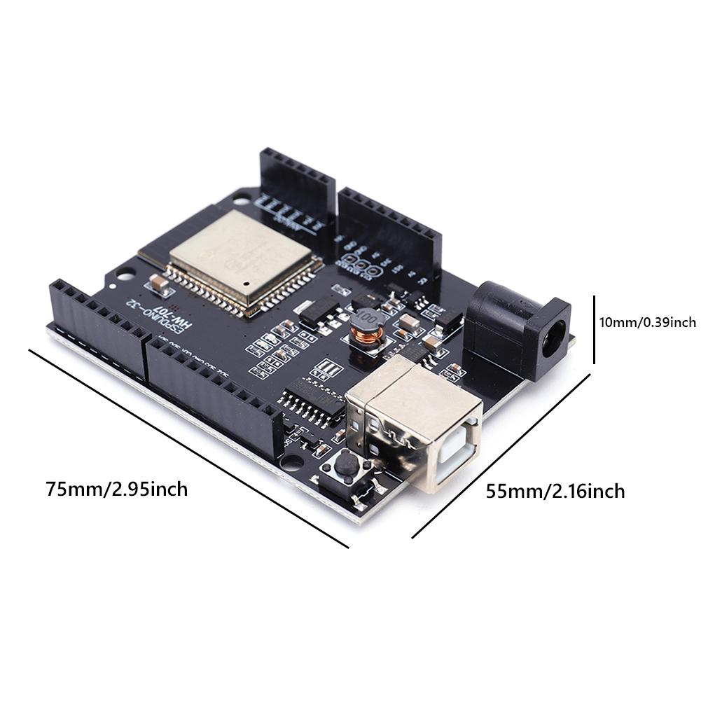 thumbnail image 2 of Placa de desarrollo de ESPDUINO-32, módulo de puerto serie, WiFi, Bluetooth, 2 uds., 2 of 9
