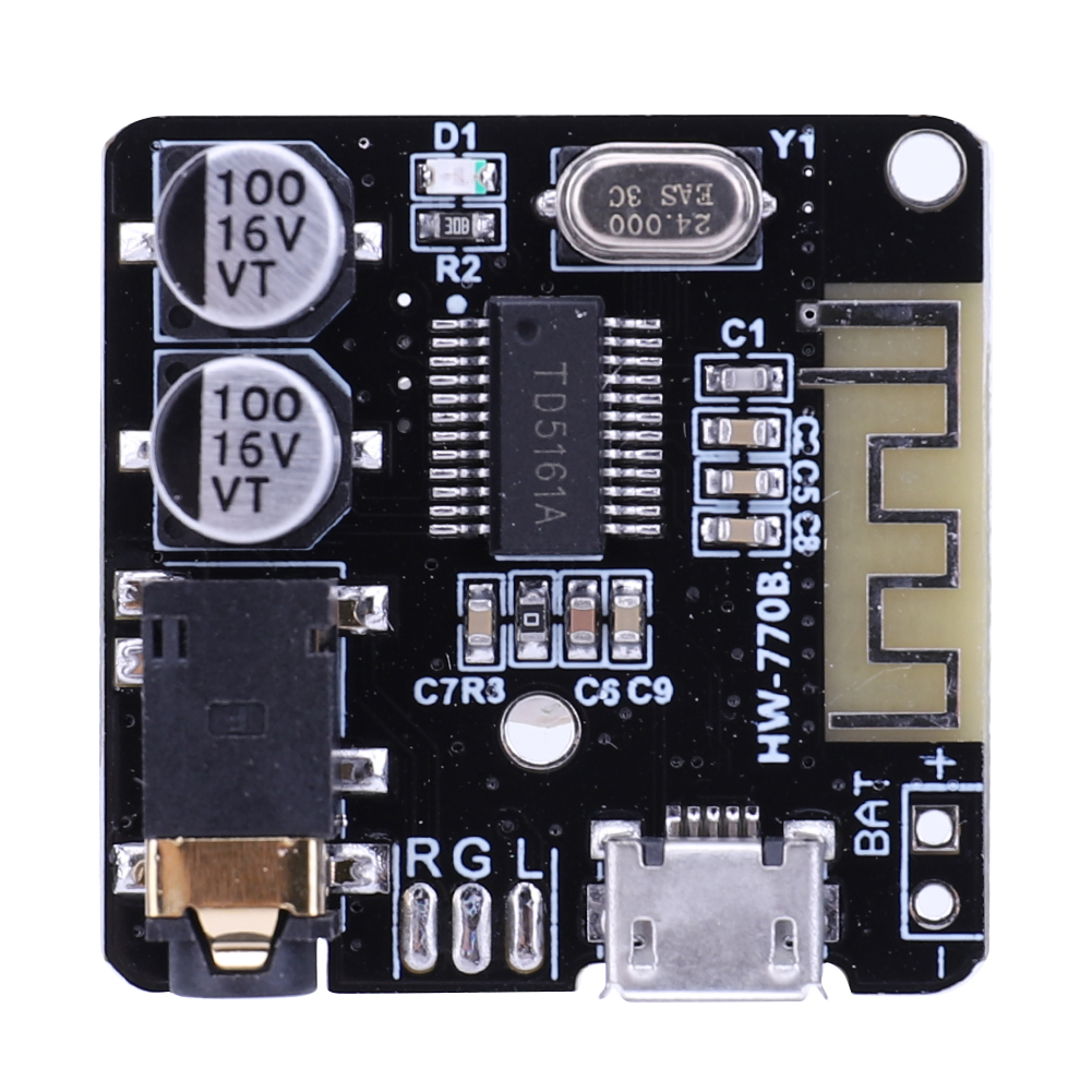 thumbnail image 3 of Placa decodificador de Audio 5,0 compatible con Bluetooth, módulo de decodificación de MP3 sin pérdidas, 3,7-5V, 3 of 9