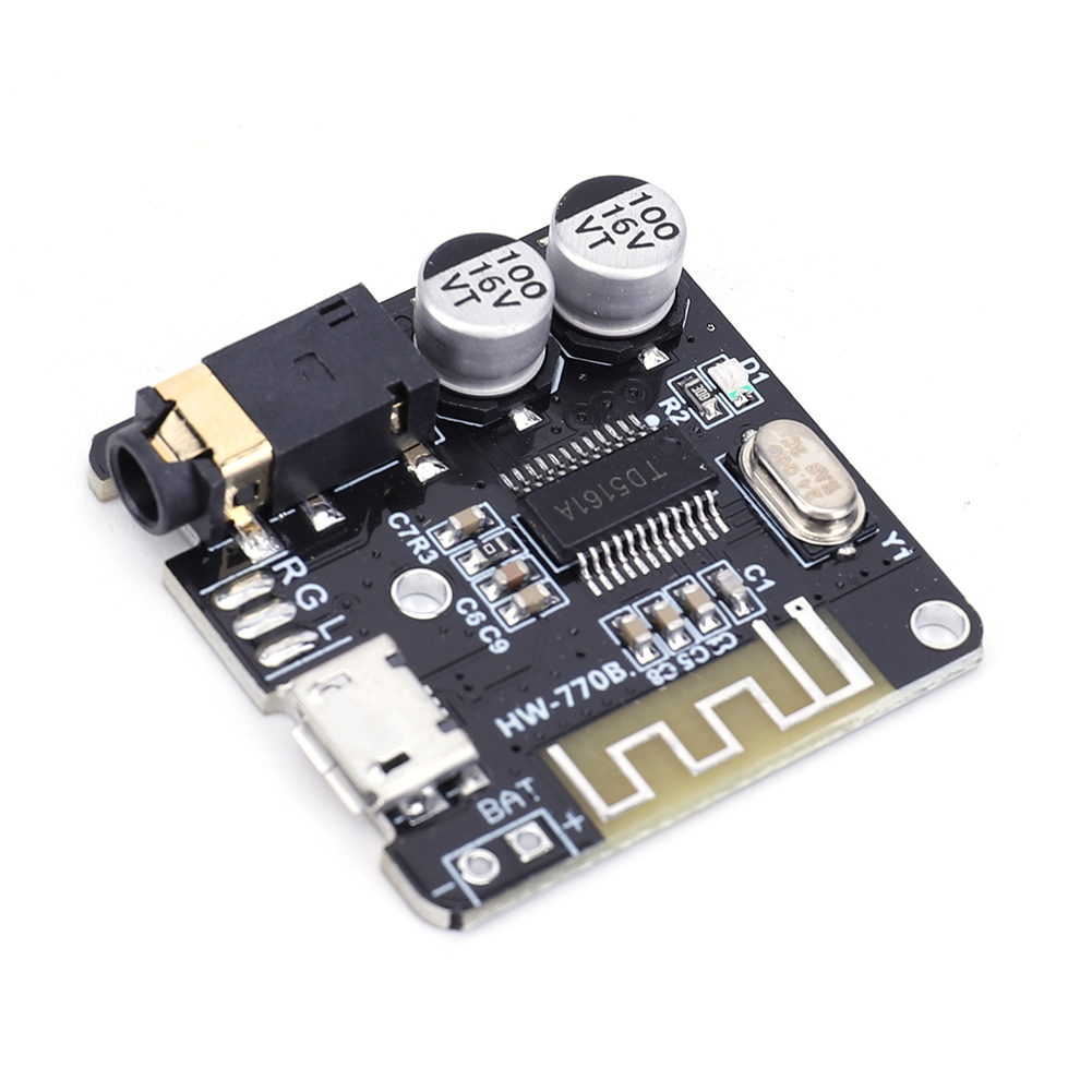 thumbnail image 4 of Placa decodificador de Audio 5,0 compatible con Bluetooth, módulo de decodificación de MP3 sin pérdidas, 3,7-5V, 4 of 9