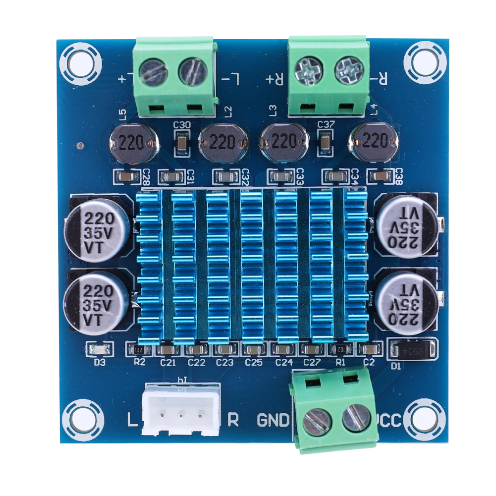 thumbnail image 3 of Placa amplificadora Ehuebsd de Panel de altavoz de 12-24V Mini potencia de doble canal, 3 of 9