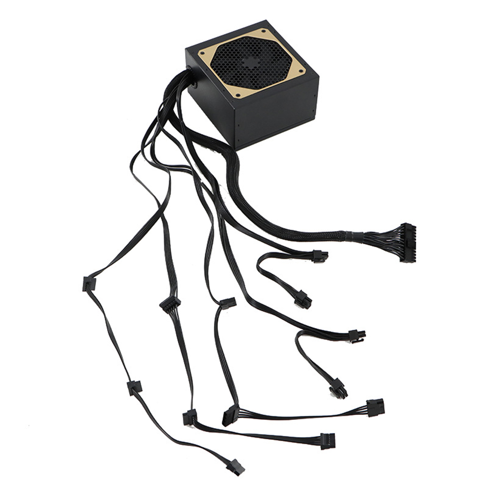 thumbnail image 1 of Fuente de alimentación de la computadora 800W Desktop PSU Módulo de fuente de alimentación silenciosa para PC de escritorio, 1 of 9