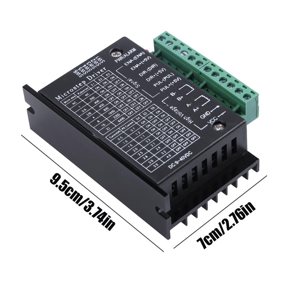 thumbnail image 2 of Controlador de motor paso a paso 4A 42VDC 32 segmentos Ejes individuales para motor paso a paso 42/57/86, 2 of 7
