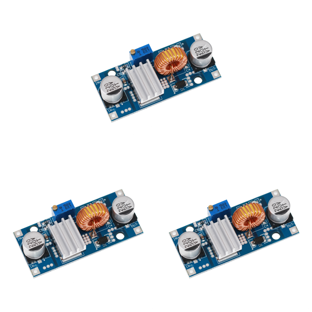 thumbnail image 3 of XL4015E 5A 4-38V DIY Fuente de alimentación regulada ajustable 12V a 3,3V/5V 36V a 12V, 3 of 7