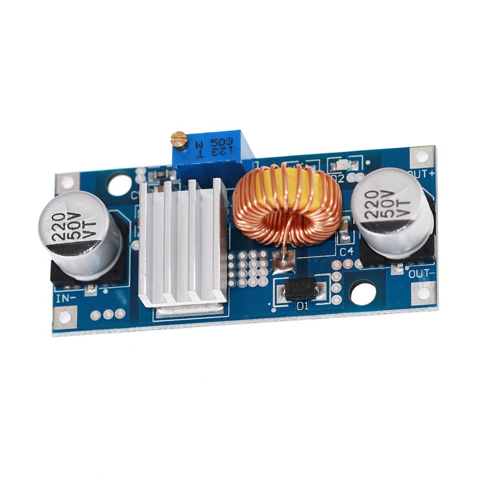 XL4015E 5A 4-38V DIY Fuente de alimentación regulada ajustable 12V a 3,3V/5V 36V a 12V