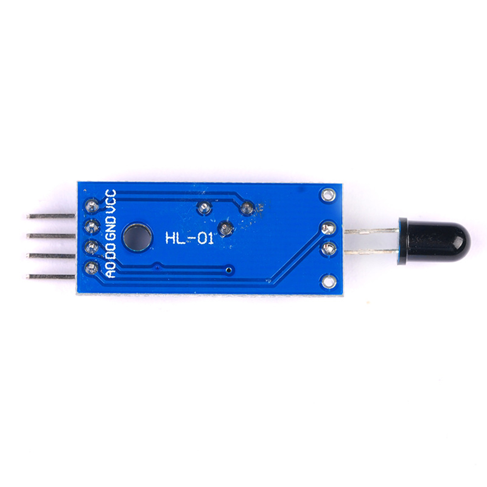 thumbnail image 1 of Módulo Sensor de detección de llama IR de 4 pines 3.3V-5V Accesorios para Arduino DIY Kit, 1 of 9