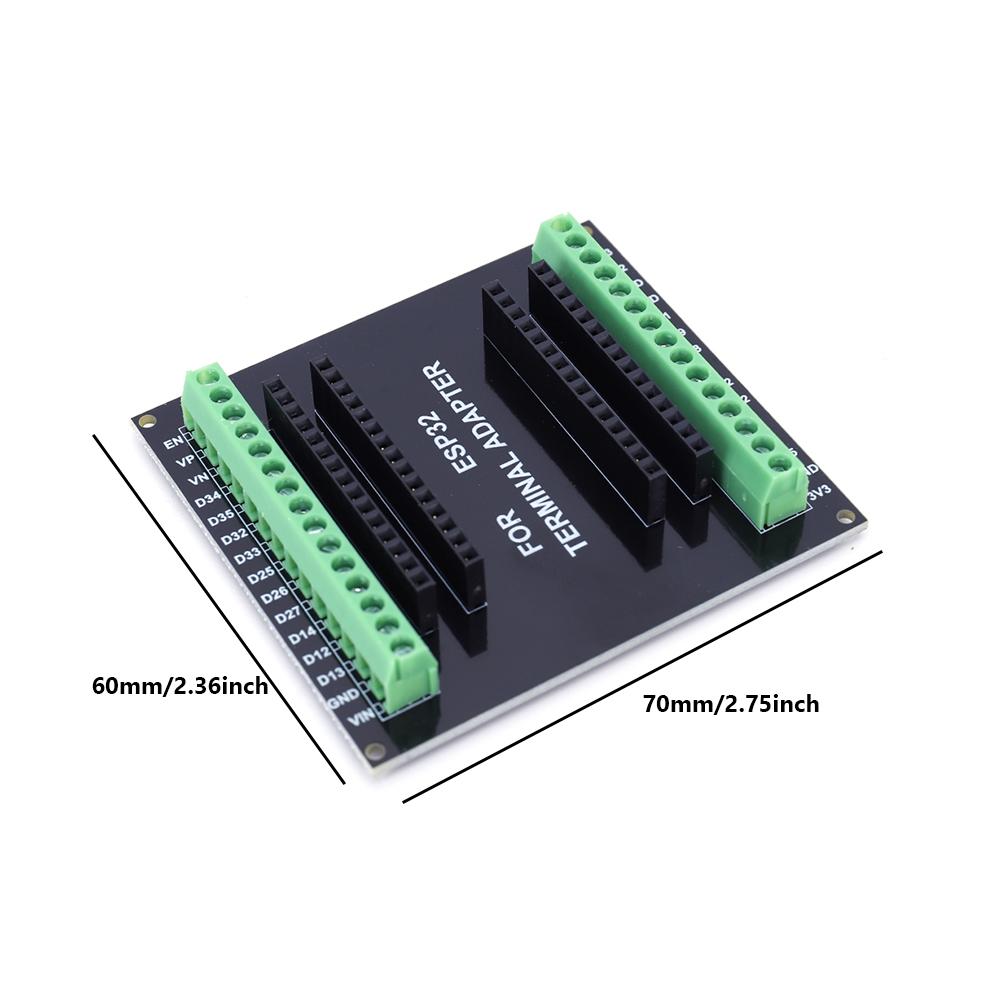 thumbnail image 2 of ESP32 GPIO 1 en 2 Placa de conexión CP2102 NodeMCU-32S Lua (Placa de conexión), 2 of 9