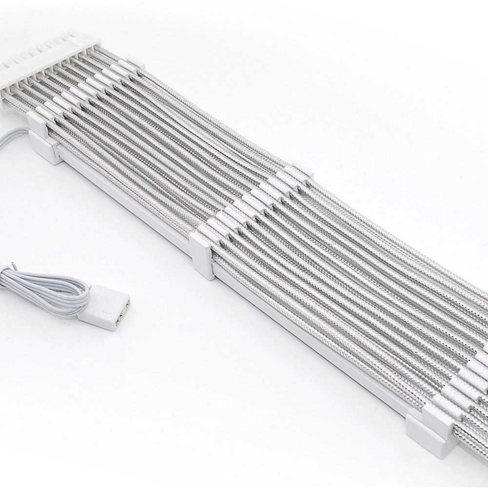 Línea de neón ARGB, reemplazo de 24 pines, conectores de extensión, Cable, accesorios de computadora