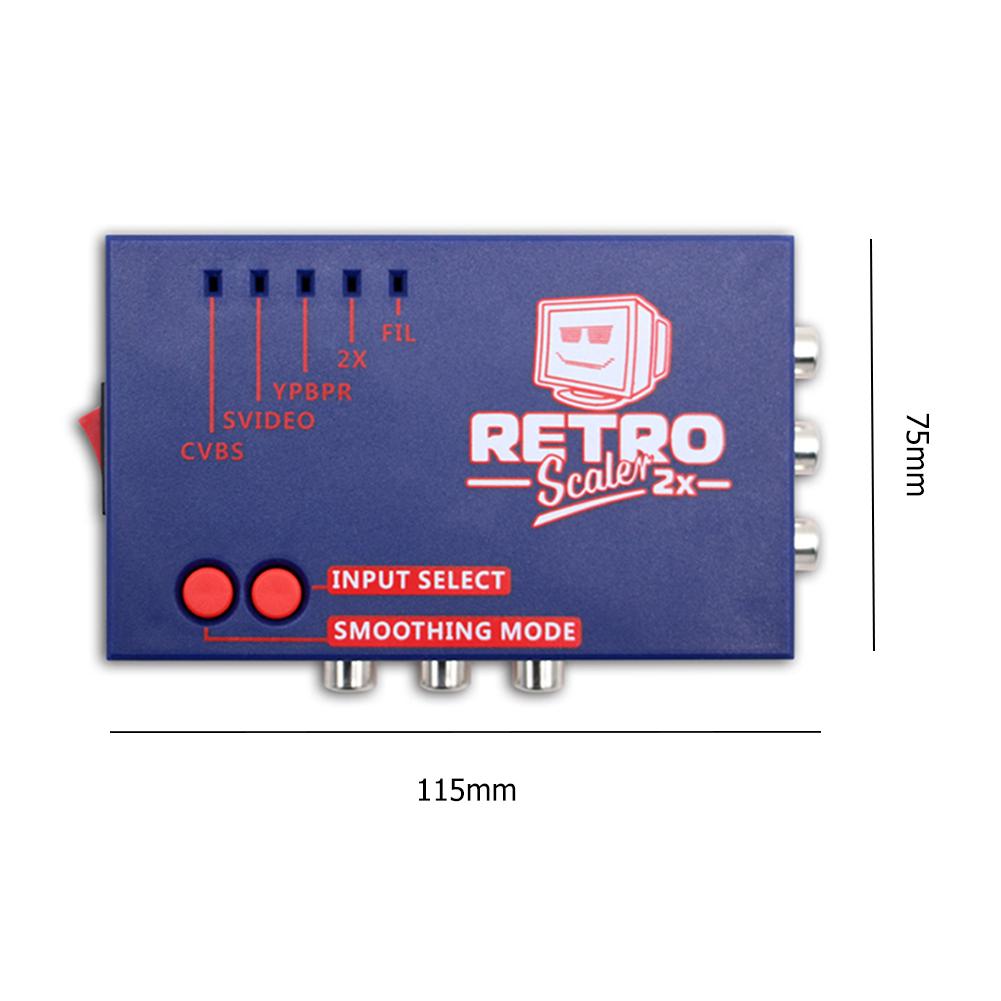 thumbnail image 1 of Convertidor compatible con A/V a HDMI y duplicador de línea compatible con Vic20 (azul), 1 of 7