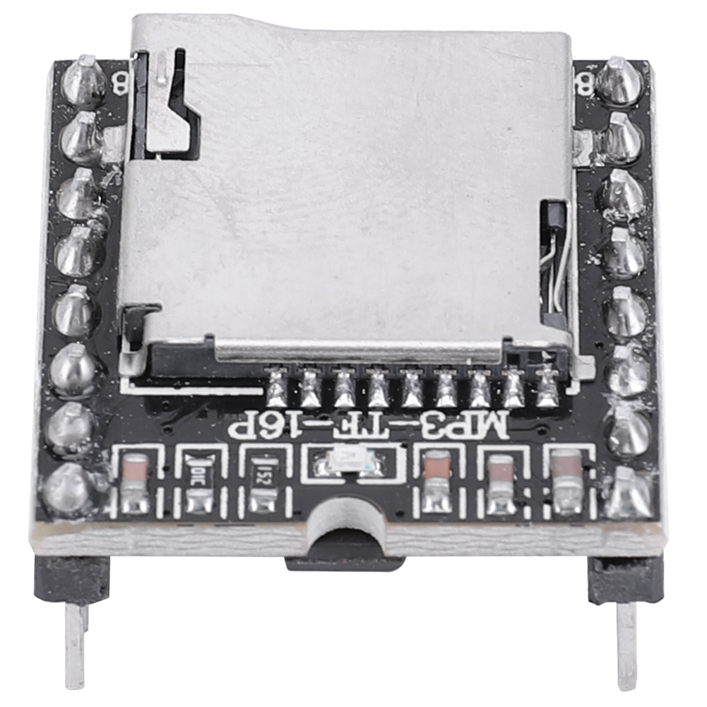 thumbnail image 4 of Módulo MP3 Mini reproductor DF compatible con tarjeta TF placa de reproductor de disco en U para Arduino, 4 of 9
