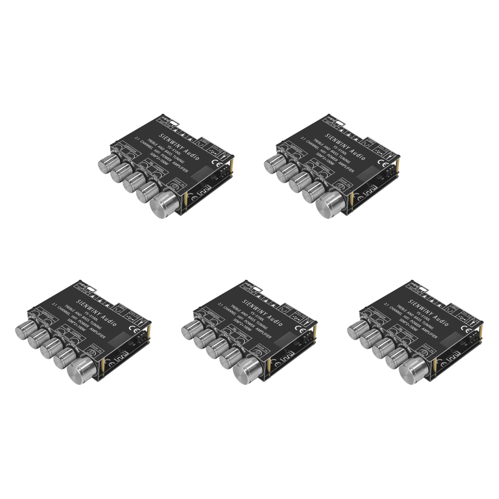 thumbnail image 3 of Módulo amplificador de Audio de 3 canales 2,1 50WX2 100W CS8673E compatible con Bluetooth, 3 of 9