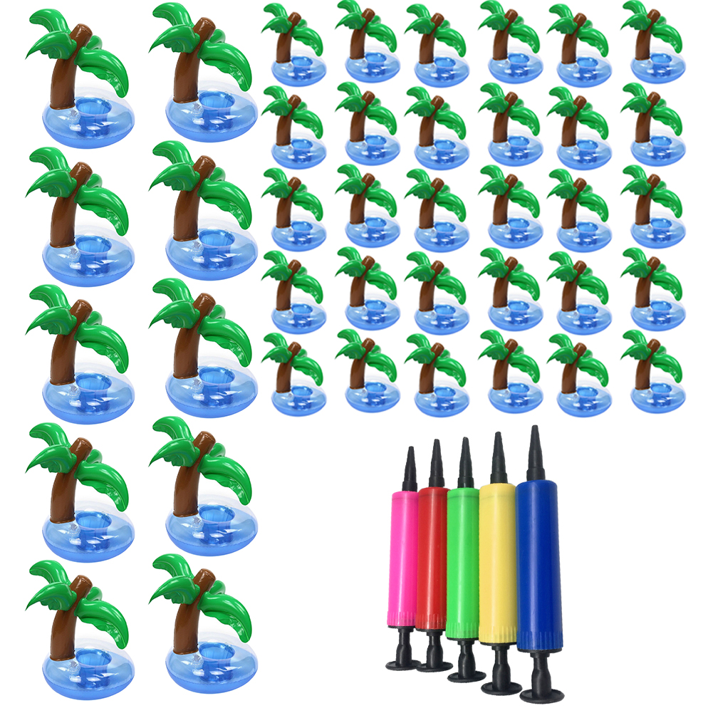 thumbnail image 5 of Mini cocotero inflable bebida flotante bebida portavasos juguete posavasos, 5 of 8